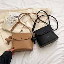 小众设计时尚高级感小包包女夏百搭新款单肩斜挎包质感韩系水桶包