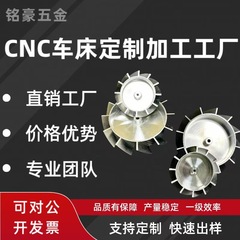 厂家铝合金cnc加工批量叶轮生产304不锈钢加工件cnc定制来图加工