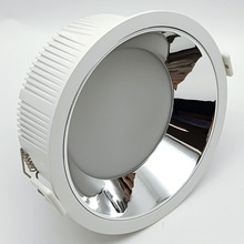 LED压铸一体化防眩筒灯外壳 崁入式天花灯6寸24W外壳套件