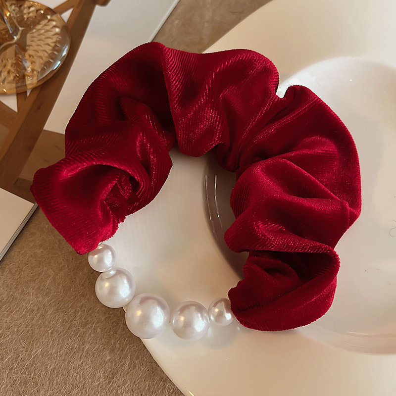 Satín anillo de cabello de intestino grueso femenino coreano de alto nivel retro sensación de cabello de cabello de cinta de goma almohada de cabello adornos de cabello