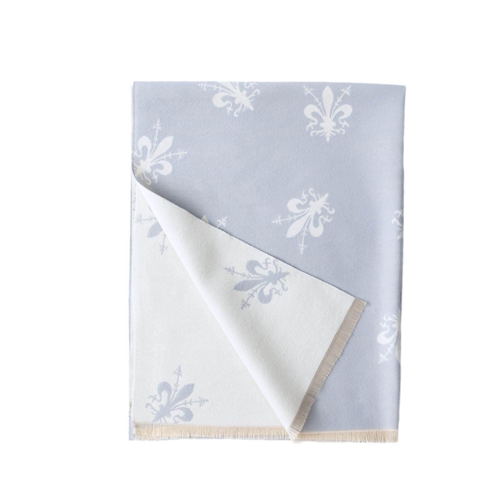 Florencia iris imita bufandas de cachemira alta sensación espesa cuello versátil calentamiento invierno atmósfera sensación chal