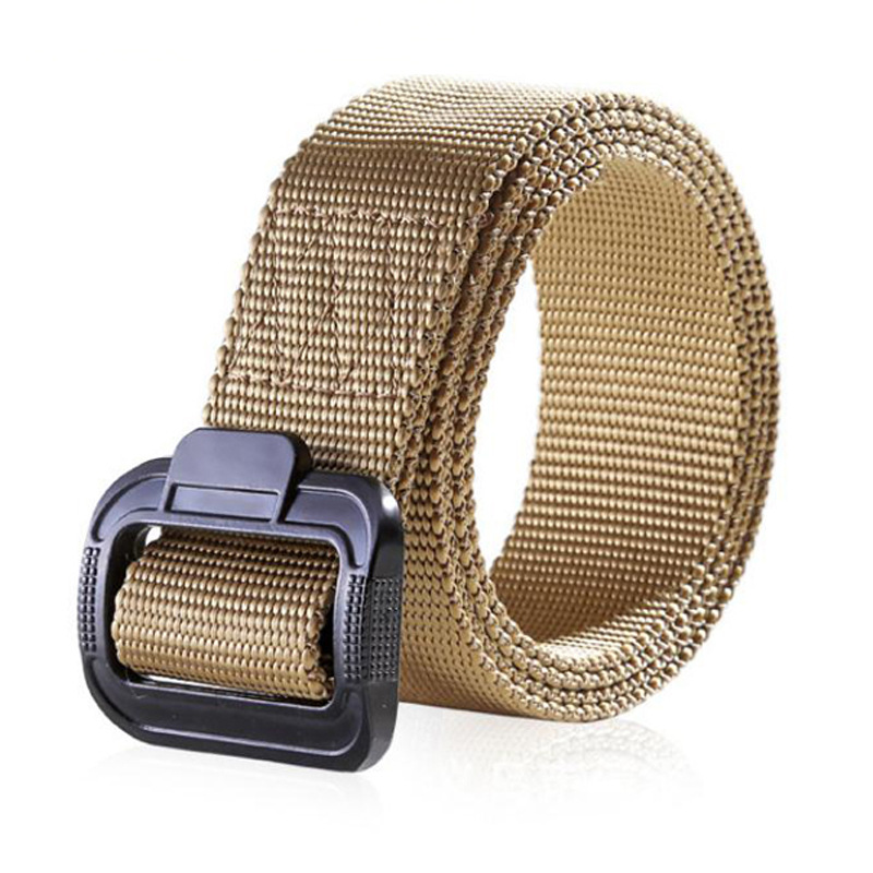 Cinturón táctico al aire libre, cinturón de nylon para hombres, cinturón de entrenamiento multifuncional, cinturón de lona de liberación rápida