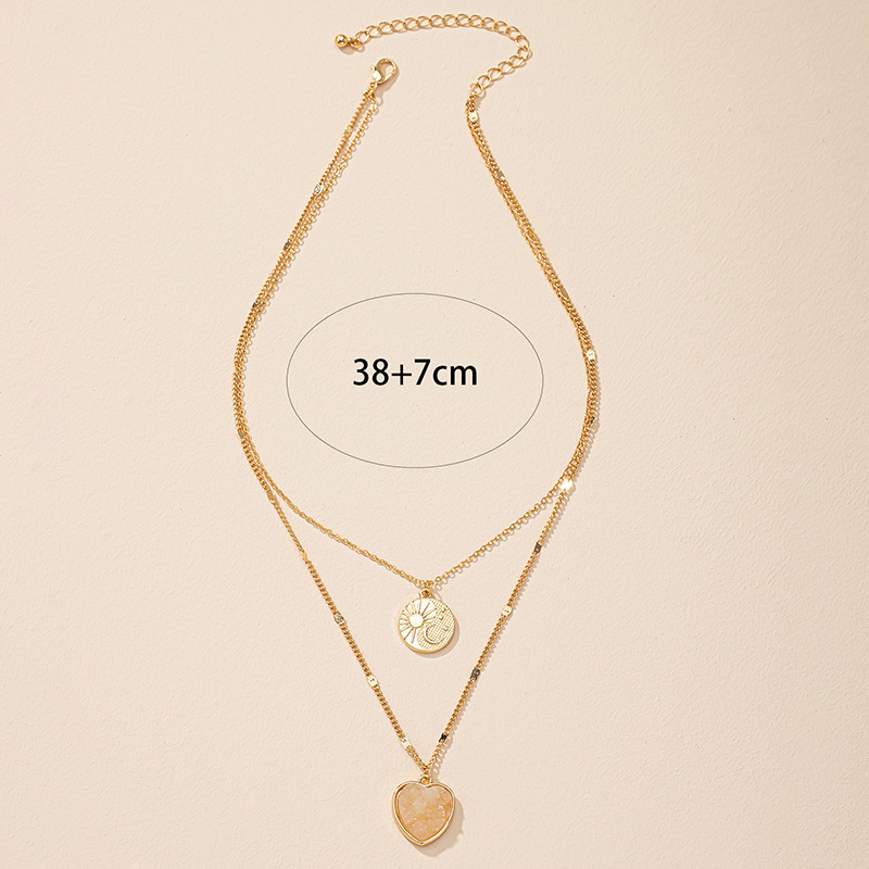 Wholesale Jewelry Fashion Geometric Alloy Iron Necklace display picture 4