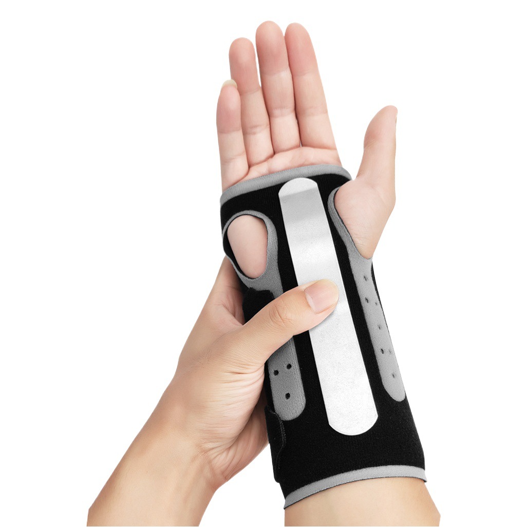 Sports Wrist Braces with Steel Plate Support, Joint Fixation, Protective Compression, Breathable Palm Protection, Sports Protective Gear Wholesale