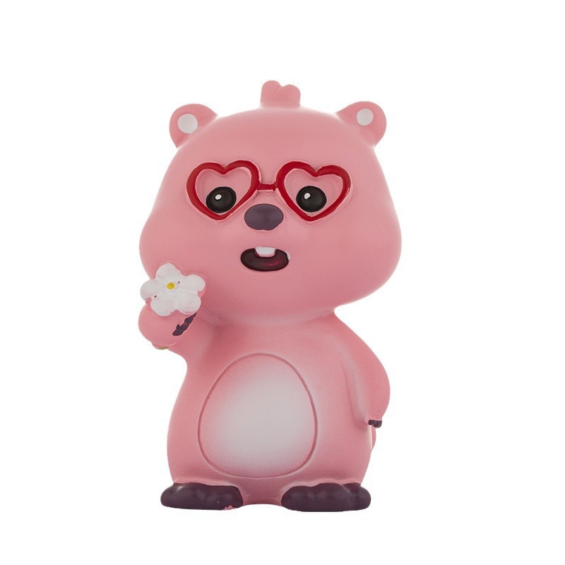 Caja ciega hecha a mano Ruby loopy Hanle vida de dibujos animados adornos perimetrales caja ciega muñeca adornos regalo de cumpleaños