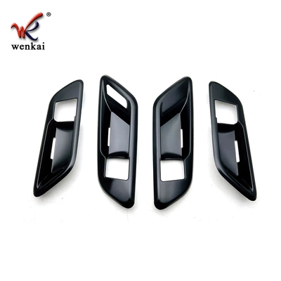 Suitable for Toyota 23 CROWN modified inner door bowl decorative frame CROWN SH35 series special handle cover (Other Automotive Exterior Supplies) - high-end-left-hand-drive-matte-silver
