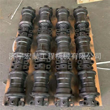 挖掘机底盘件玉柴 YC85 YC65 链条 支重轮 驱动齿 引导轮 托轮