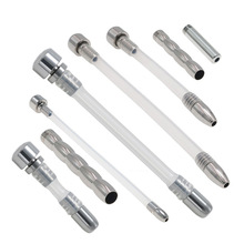 姹趣平板贞操锁配件不锈钢导尿管情趣玩具用品长硅胶软管CB马眼棒