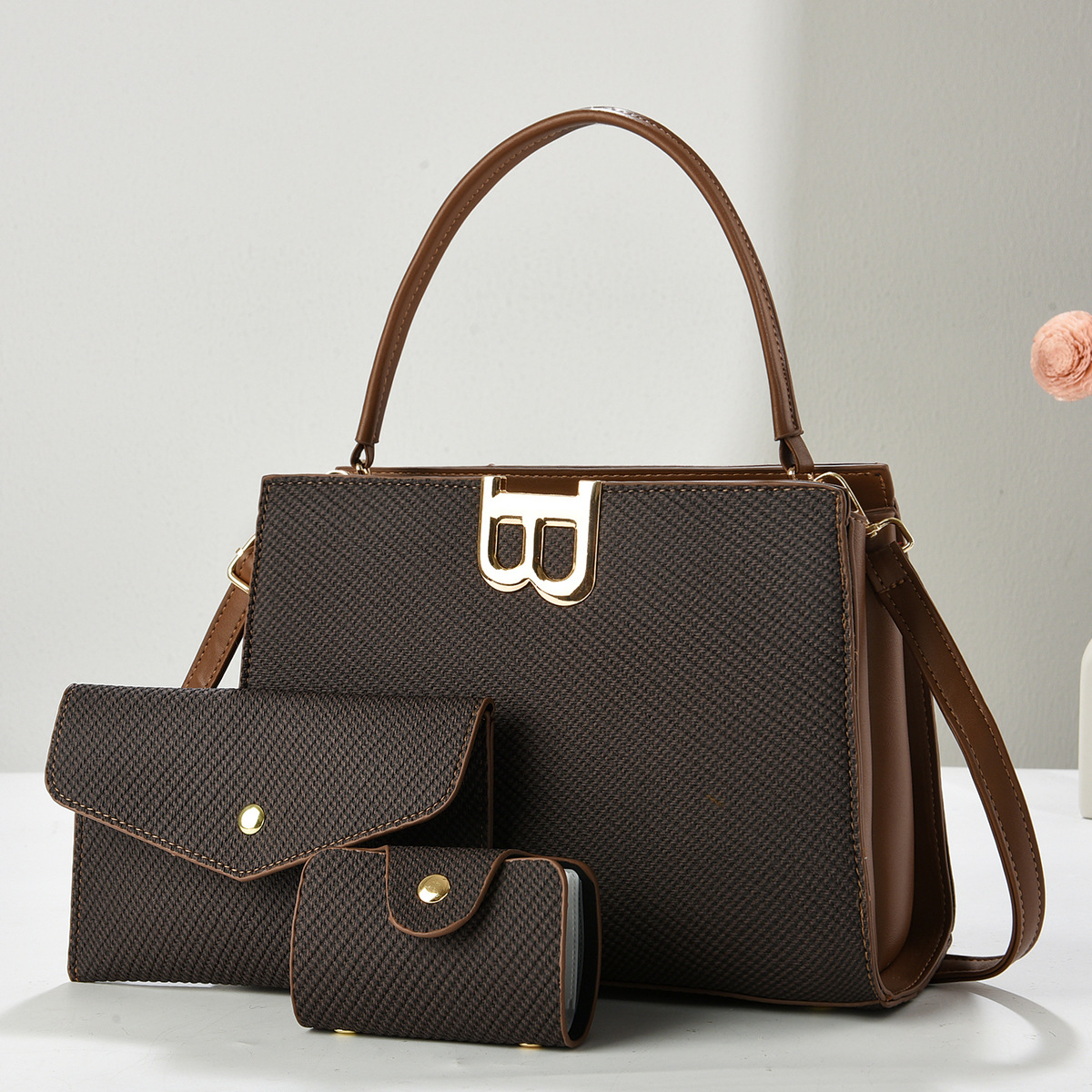 2025 nuevo bolso de hombro para mujer, bolso de estilo de viaje de trabajo, bolso de temperamento de moda casual de mujer de gran capacidad