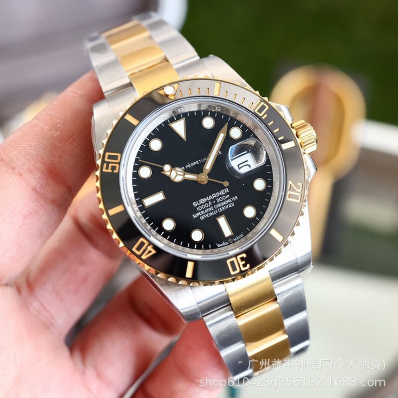 Submariner Series Watch Japanese 8215 Fully Automatic Mechanical Watch Waterproof Luminous N Factory Green Water Ghost Men's Watch Submariner Series Watch Japanese 8215 Fully Automatic Mechanical Watch Waterproof Luminous N Factory Green Water Ghost Men's Watch