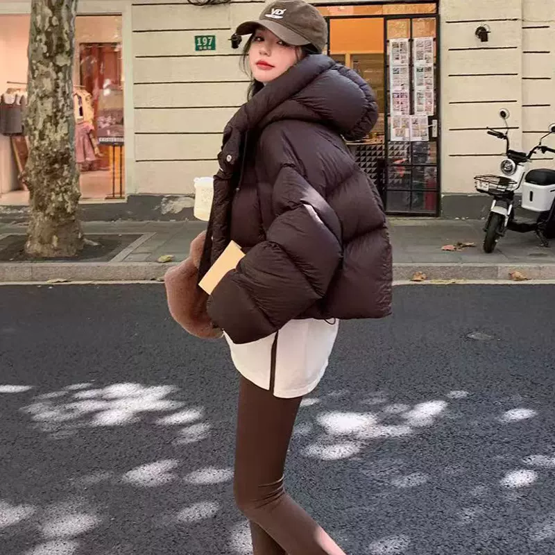 女装2024新款冬季款棉服时尚外套棉衣棉袄短款羽绒棉服加厚小个子