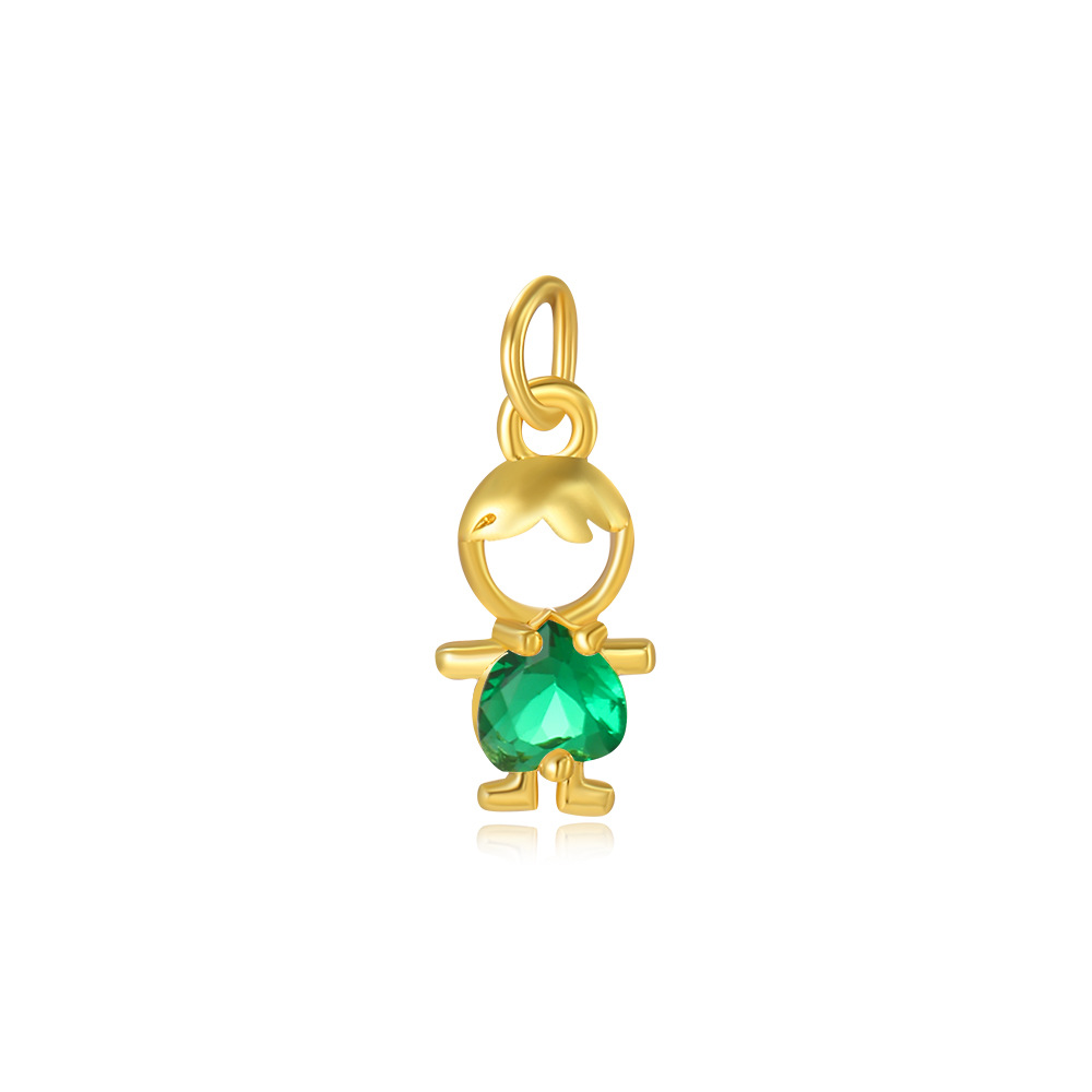 2g Weight Pendant Jewelry Making Type 8*18mm Jewelry Making Size Zircon Inlay Material DIY Jewelry Accessories Classification 1 Piece Quantity Copper Material Human Pattern Polished Finish Inlay Design Shiny, IG Style Style 1 Piece 8*18mm Copper Zircon Human Polished Pendant 24