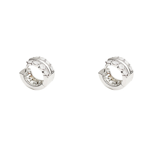 Chic Minimalist Luxury Geometric Earrings for Women - Ins Cold Wind Style, Elegant and Refined, Retro Ear Accessories