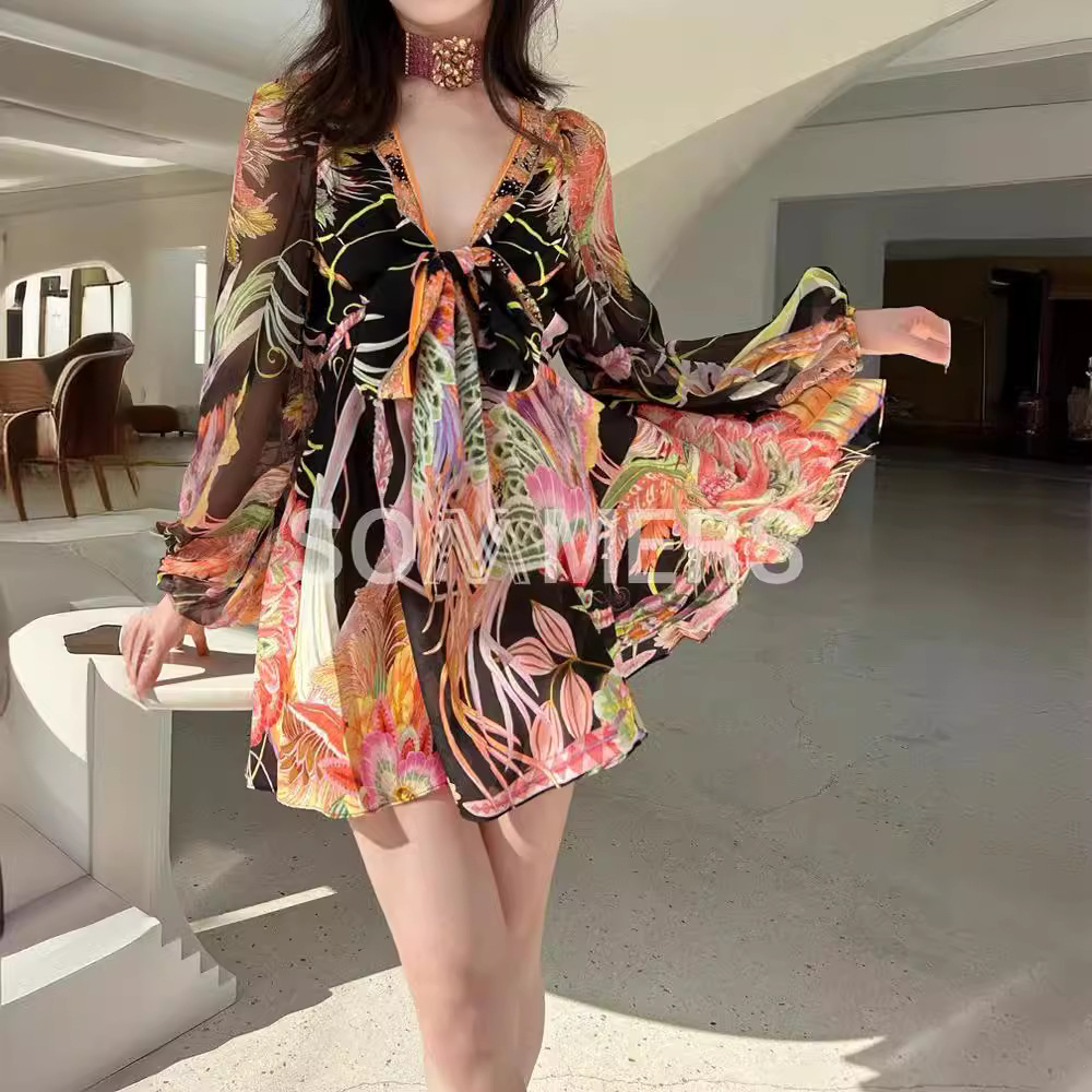 (Mới) Mã K0137 Giá 5550K: Váy Đầm Liền Thân Nữ Suouen Hàng Mùa Hè Thời Trang Nữ Đồ Đi Biển Váy Maxi Chất Liệu Lụa Tơ Tằm G06 Sản Phẩm Mới, (Miễn Phí Vận Chuyển Toàn Quốc).