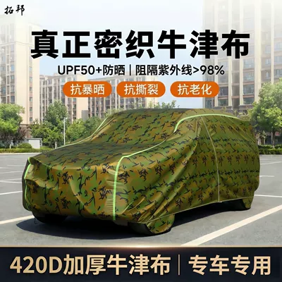Car clothing – heat-insulating, Oxford cloth dust-proof