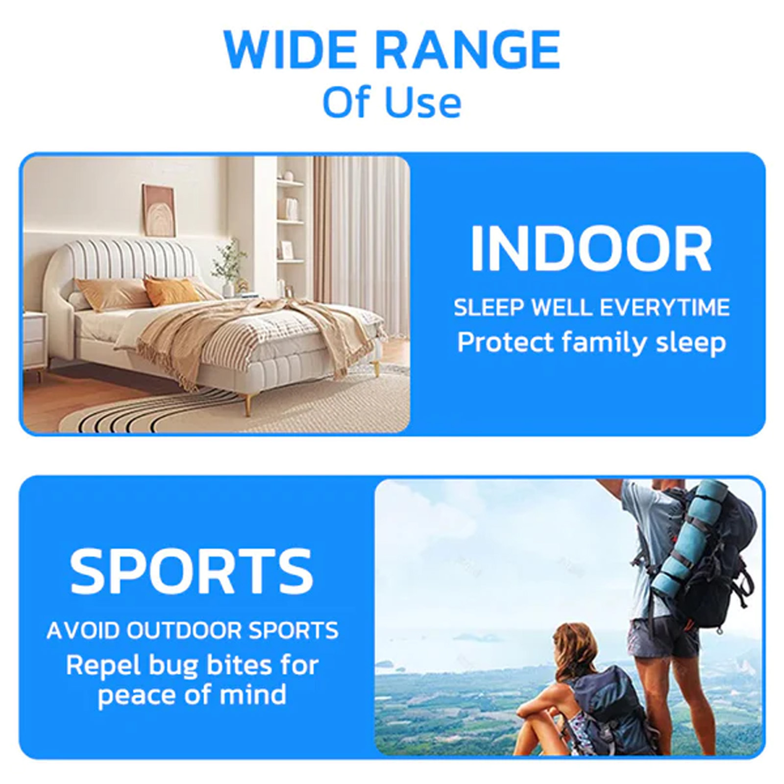 South Moon Mosquito Repellent Bracelet, a portable and convenient mosquito repellent tool for children and adults to prevent mosquito bites outdoors._voghion.com