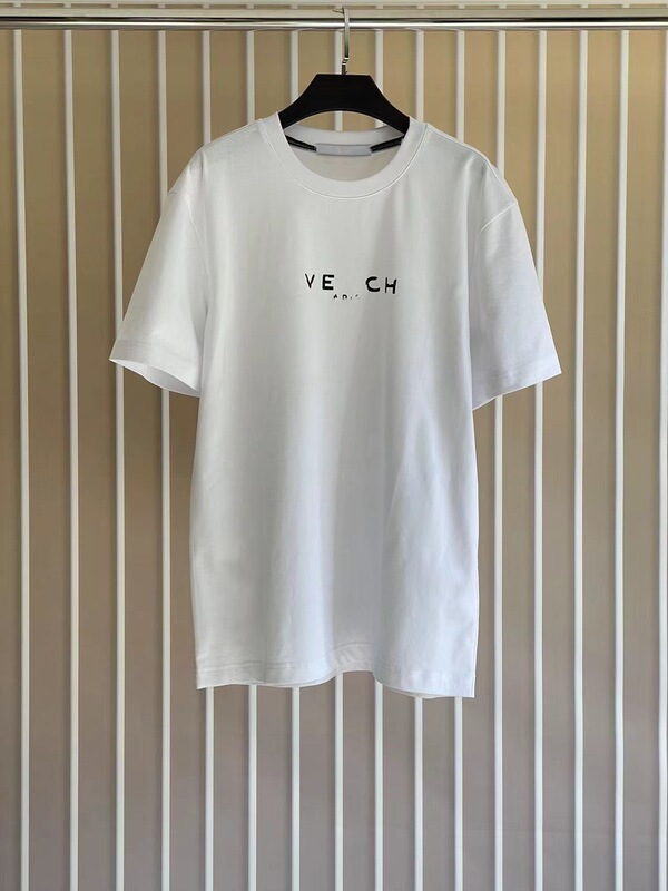 Dujiaバージョンスポット高品質GV新作デストラクションレター半袖TシャツOSルーズバージョン男女同型T|undefined