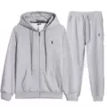 [zipper style] gray black label set