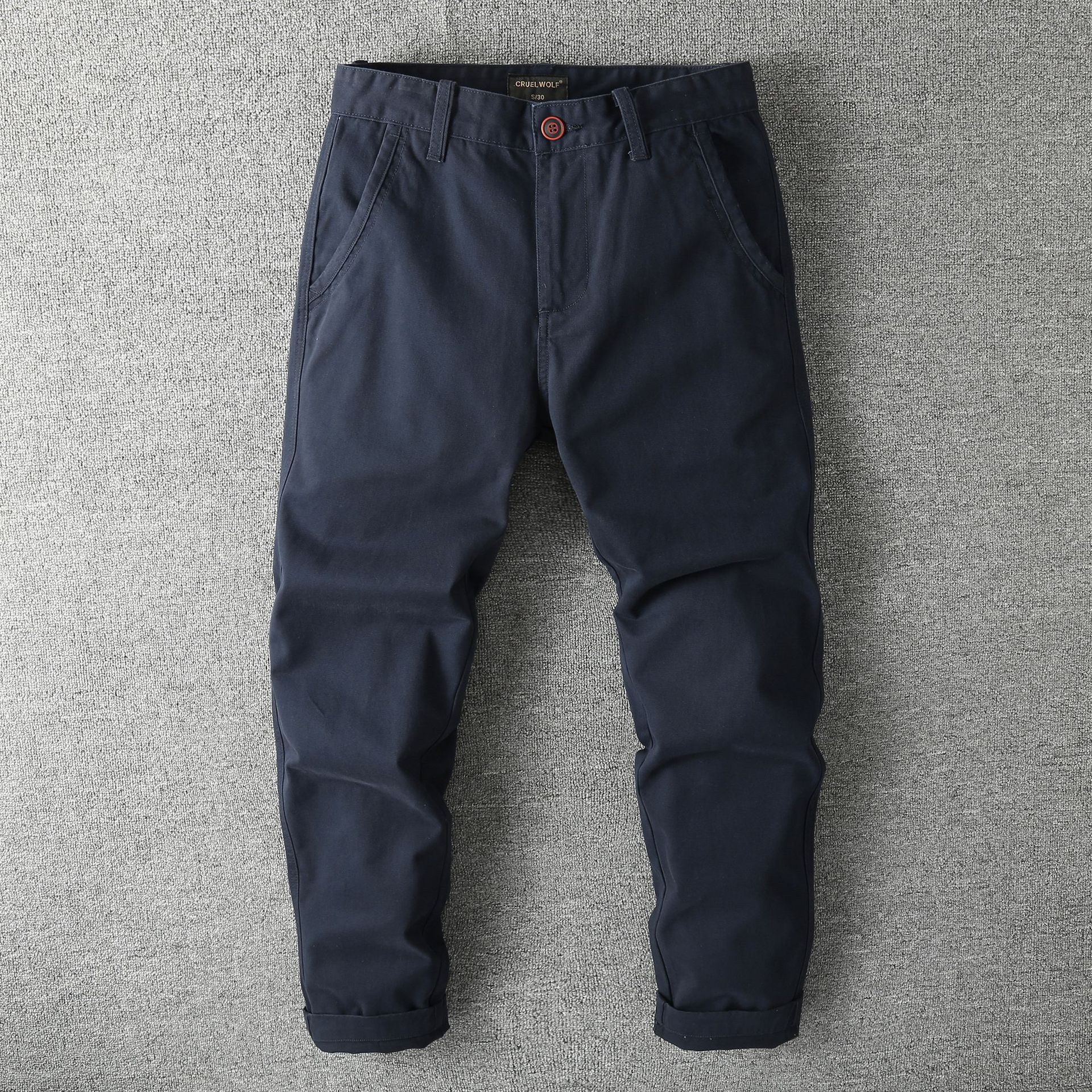 Nuevos pantalones de hombre de primavera y otoño de algodón europeo y americano de camuflaje monos casuales Pantalones rectos pantalones de hombre fábrica al por mayor