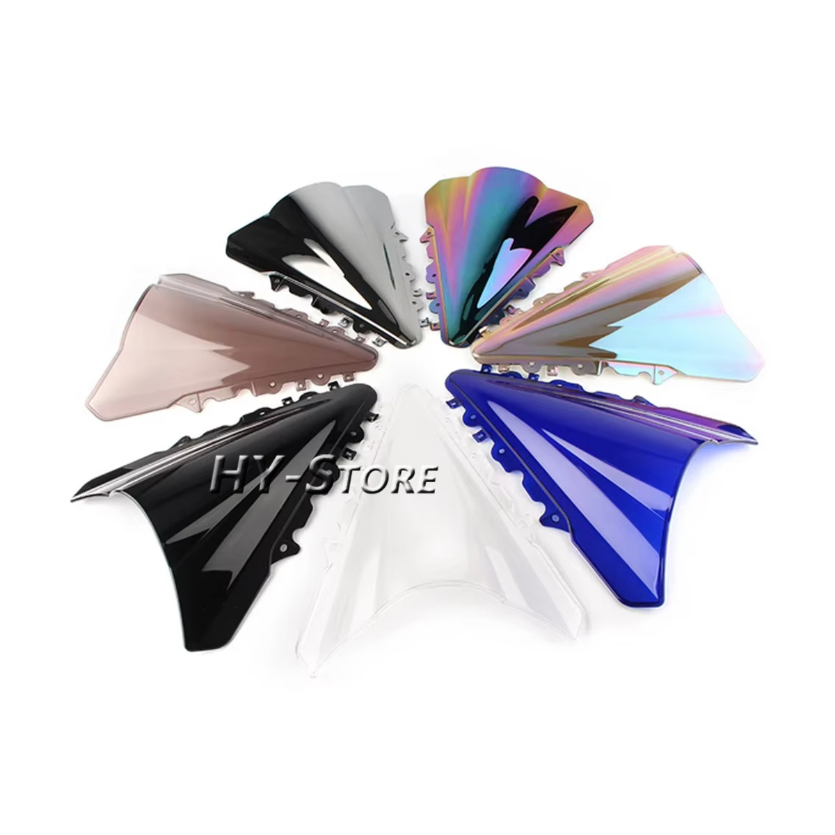 Suitable for Yamaha R15 V2 2014-2016 Models, Modified Front Windshield, Heightened Racing Windscreen Deflector