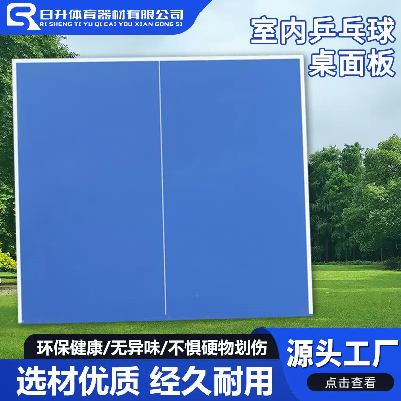 乒乓球台面板体育场室内室外比赛专用家用休闲乒乓球桌面板乒乓台