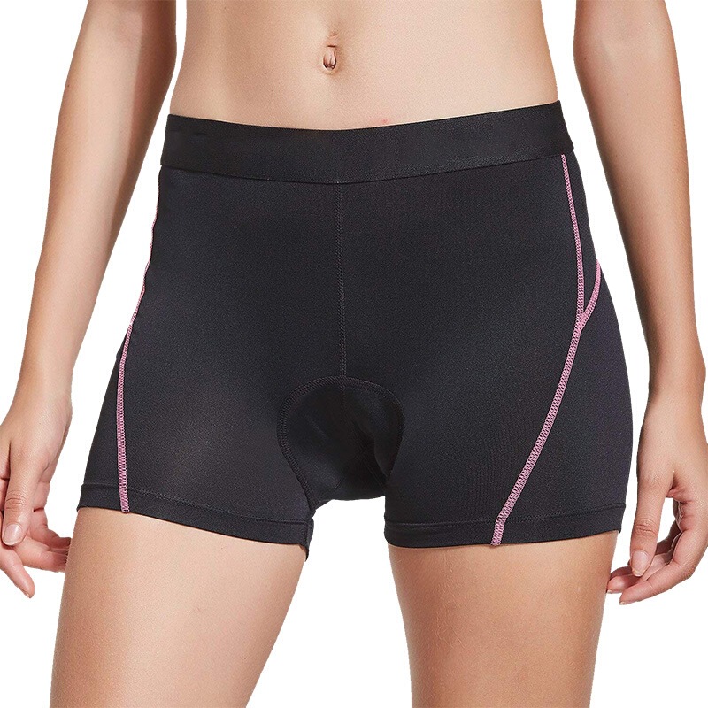 Summer Women's Cycling Underwear with 3D Silicone Pads, Shock-Absorbing, High-Elastic Cycling Shorts, Butt-Lifting, Quick-Dry, Cross-Border Cycling Apparel