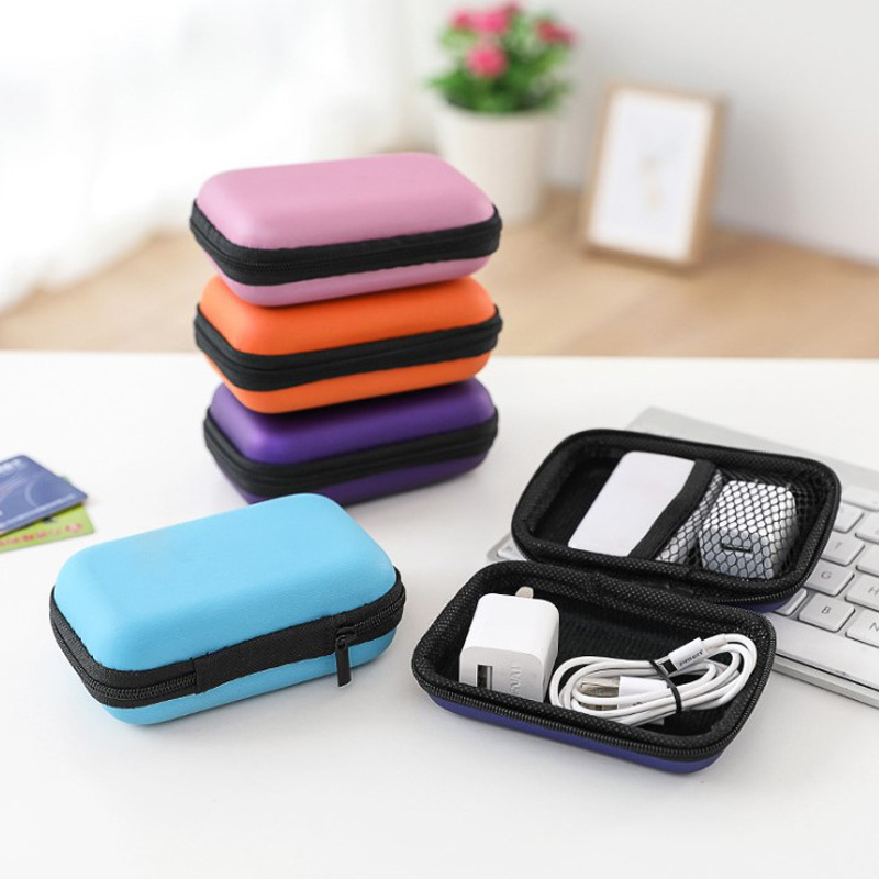 Mini Multifunctional Digital Bag Charging Treasure Data Cable Storage and Finishing Bag U Disk Storage Box Headset Small Storage Bag