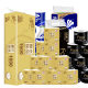 Qingfeng core roll paper gold pack 4 layers 140g/160g/200g * 10 roll toilet paper roll paper towel clean soft dimension