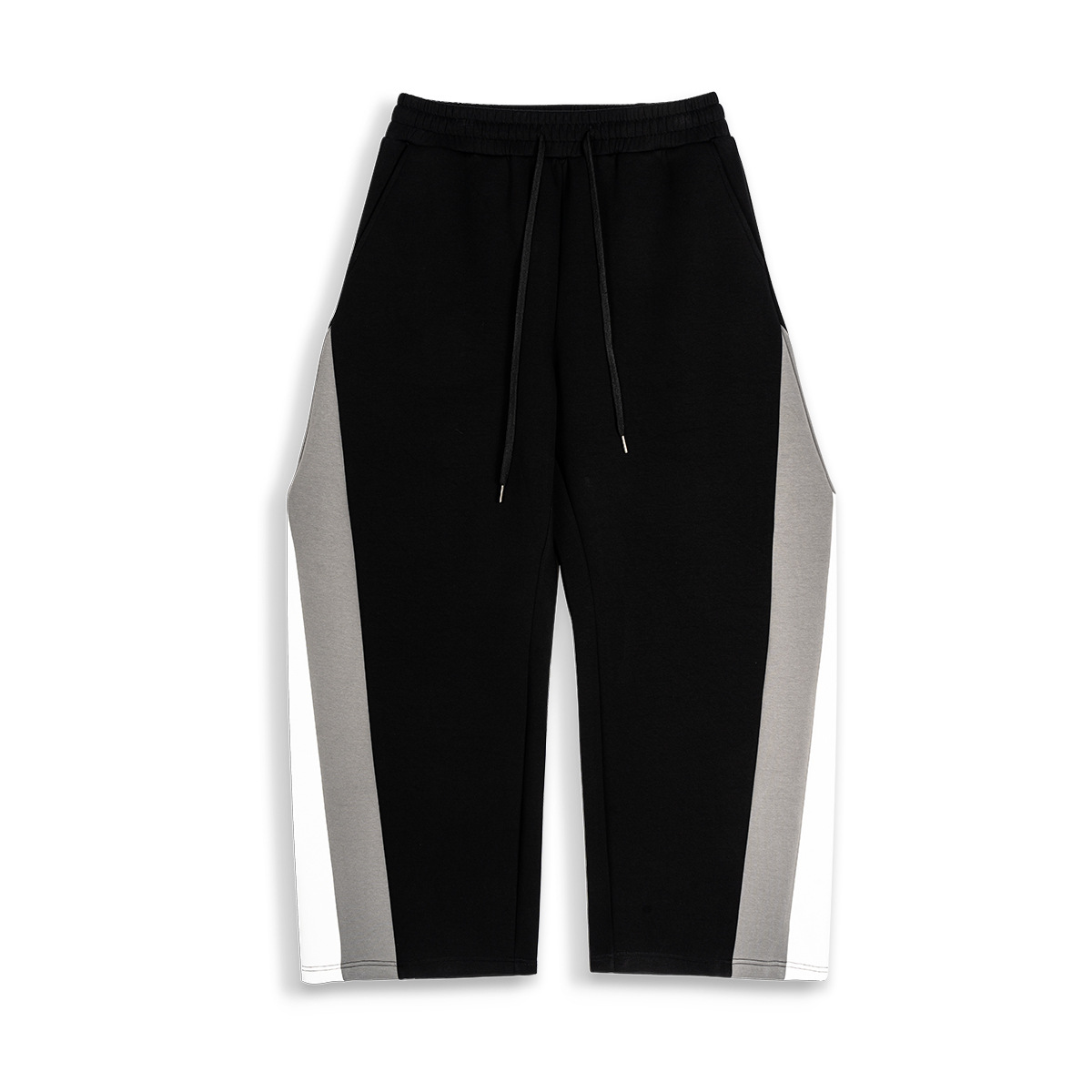 ETAI ropa de hombre pantalones de manivela de estilo deportivo de color contraste pesado pantalones rectos de cintura elástica de hombre pantalones callejeros casuales de moda