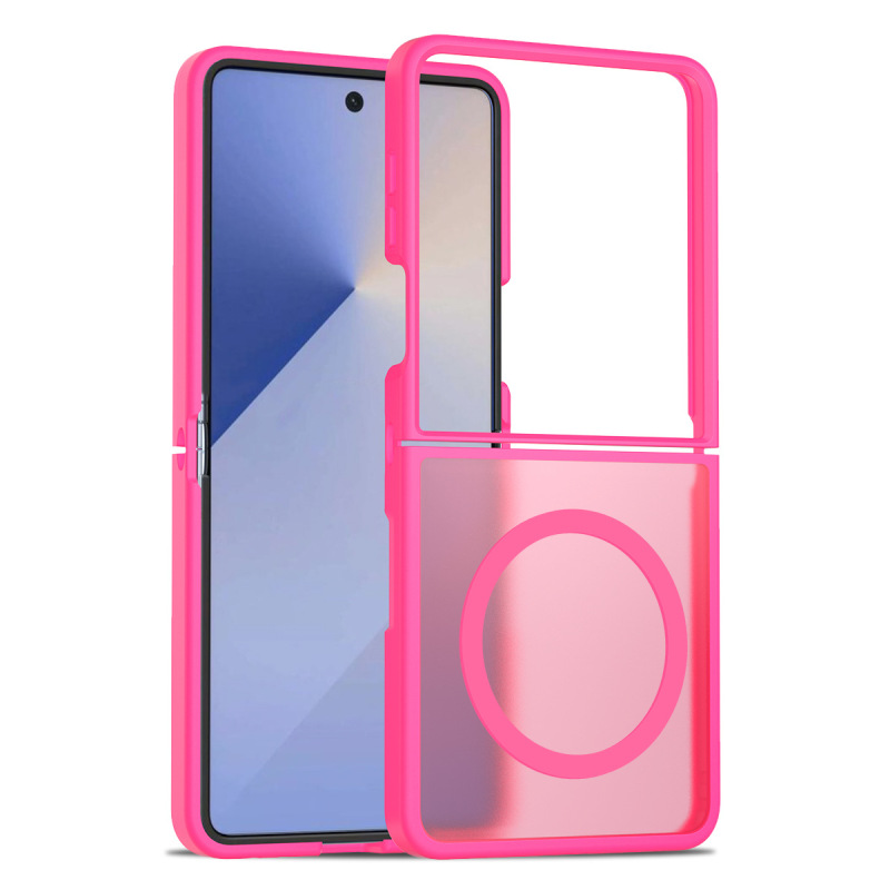 适用三星Z Fold 7左右折叠手机壳Z Flip 7肤感半透磨砂磁吸保护套|undefined