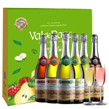 起泡酒0酒精气泡 果酒女士微醺鸡尾酒法国原瓶进口无醇气泡沃迪安