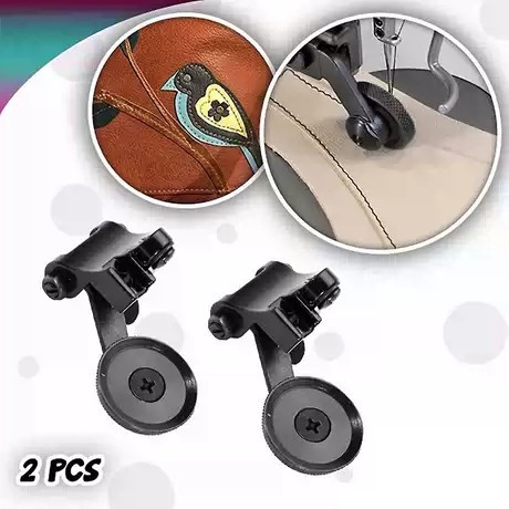 皮革滚轮压脚 平车铁滚轮压脚 高头车滚轮压脚 工业缝纫配件 包邮