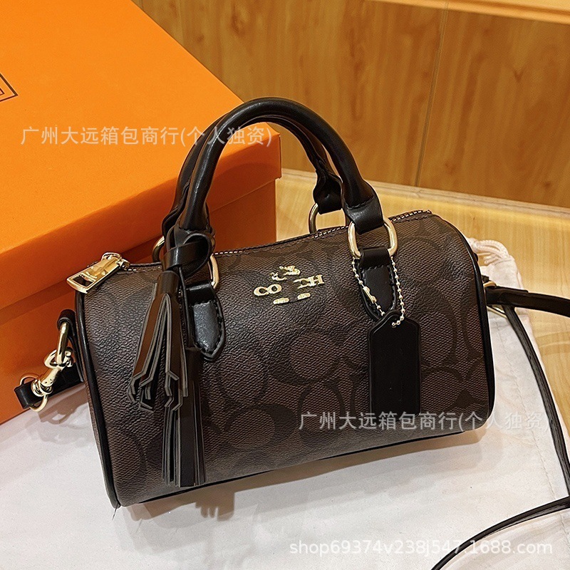 跨境经典复古波士顿新款休闲百搭气质高颜值流行手拎单肩包斜挎包