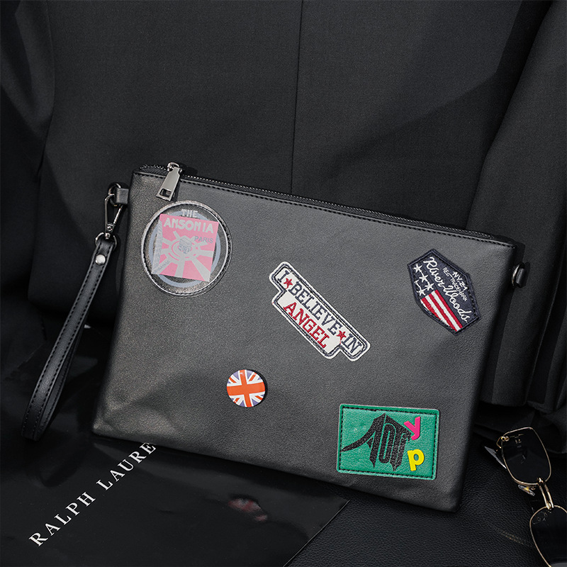 Men's Casual Street Clutch Bag Image 6