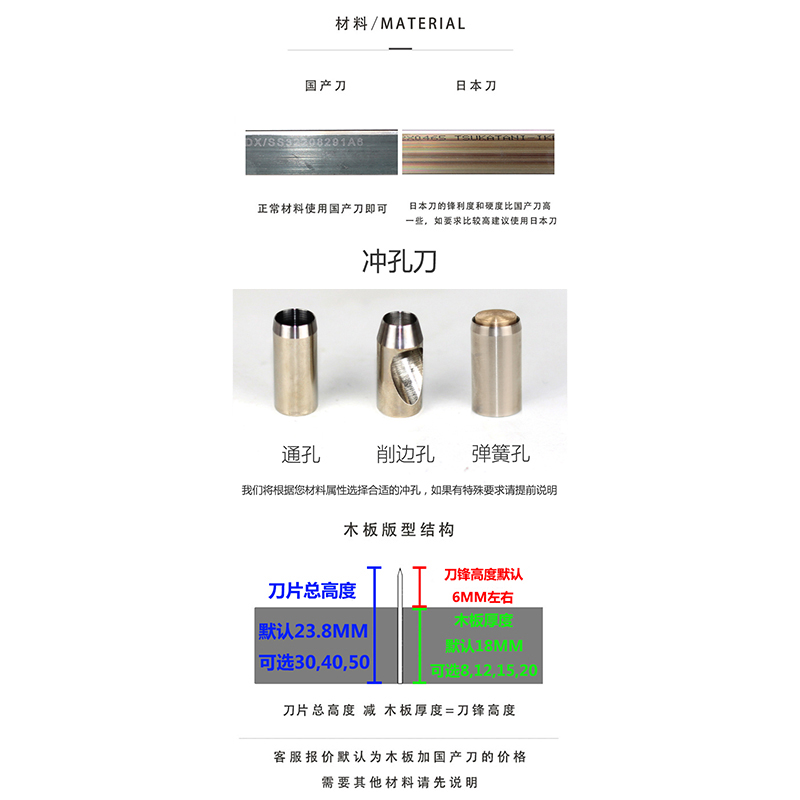 ll激光刀模制DIY圆形刀带不锈钢底板冲孔刀模切刀海绵泡沫胶板