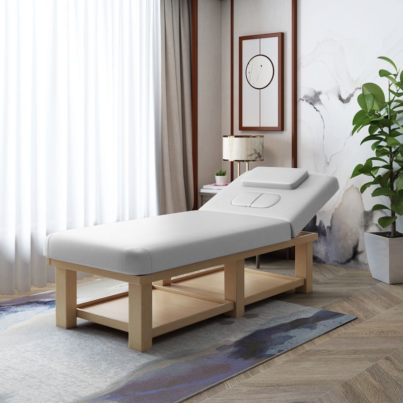 Fábrica directa cama de belleza de madera sólida sala de belleza multifuncional con agujeros de moxibustión cama de fisioterapia cama de masaje de belleza cama de masaje image 45