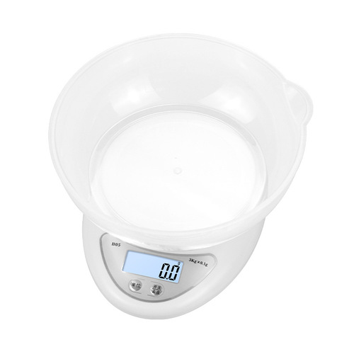 B05 small electronic scale kitchen household food scale mini baking scale small food scale kitchen scale 5kg
