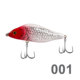 2 Pcs Sinking Lipless Crankbait Lures 100mm 32g Hard Baits Bass Pike Crappie Fresh Water Fishing Lure