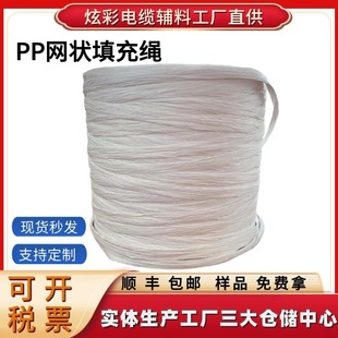 Production and Wholesale of Pp Mesh Cable Filling Rope, Electrical Wire, Polypropylene Material Manufacturer, Source Stock, Polypropylene Material