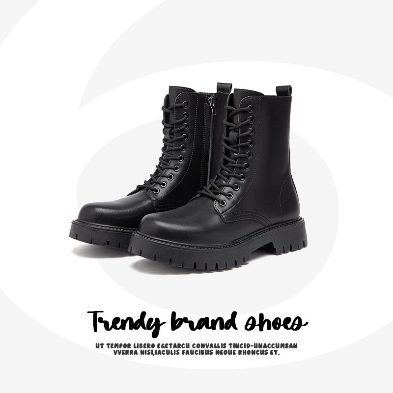 Новые ботинки Martin осенью 2024 года мужские ботинки с толстой подошвы мотоциклистов средние ботинки челси ботинки 96119