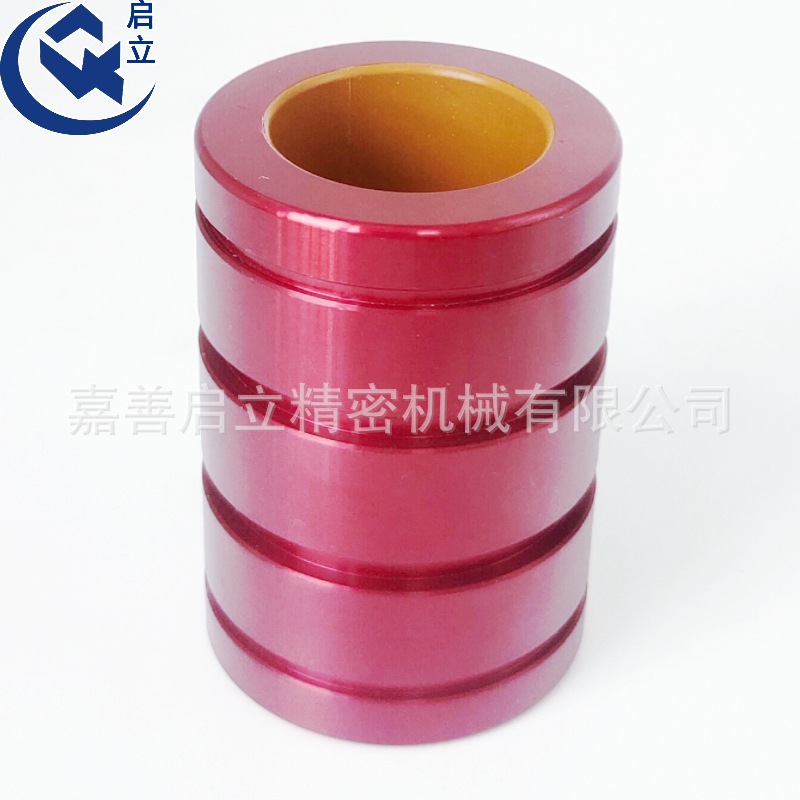 免维护怡合达J-OBK21-d20自润滑PTFE阳极氧化铝塑精密型直线轴承