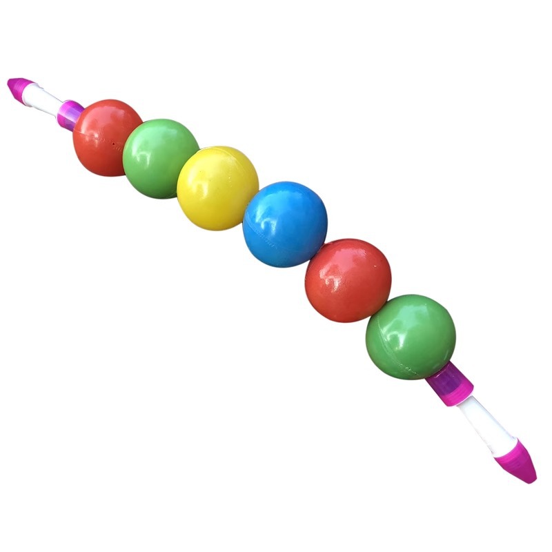 Juguetes de entrenamiento de fuerza de brazo para niños equipos deportivos de jardín de infantes equipos de ejercicio matinal al aire libre elástico de mango de madera