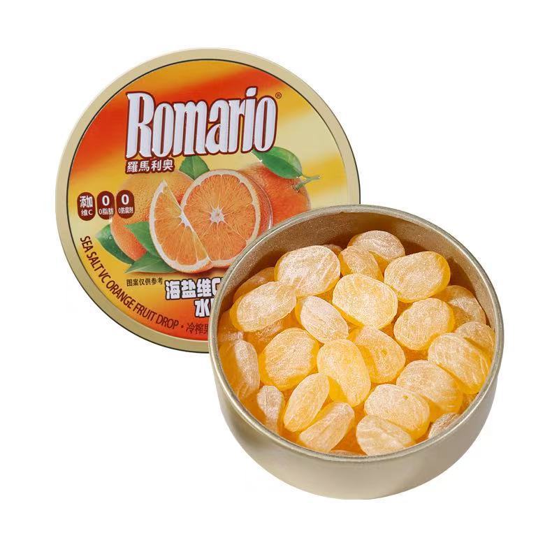 ロマーリオ フルーツハードキャンディ インターネットセレブ 鉄箱入り 総合フレーバー ワイルドベリー味 シーソルト レモンキャンディ ウェディングキャンディ|undefined