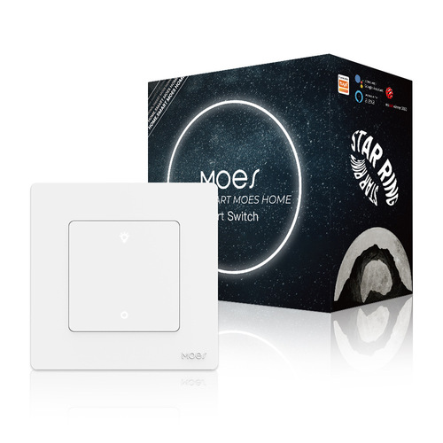 Tuya zigbee smart home dimmer switch app voice timed rebound button dimmer smart switch