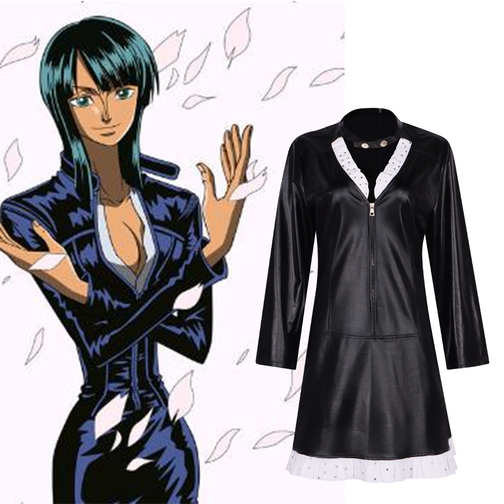 海賊王cos服草帽團惡魔之子妮可羅賓cosplay動漫角色扮演服裝