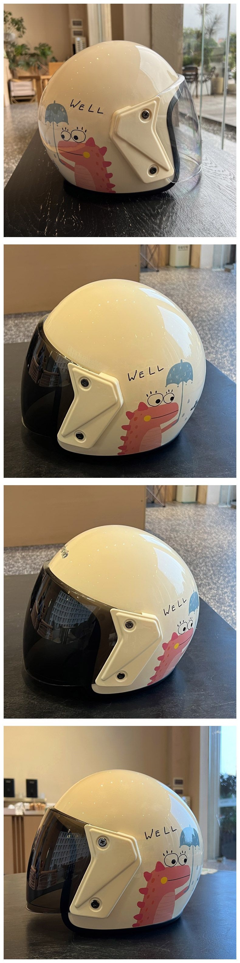 Autumn and winter 3C certified electric vehicle helmet, cute motorcycle and electric scooter safety helmet, warm, national standard half helmet