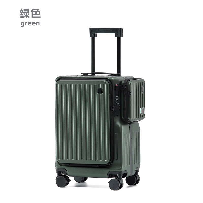 平湖行李箱拉杆箱20寸登机箱旅行箱侧开盖皮箱拉杆箱箱包密码箱子|undefined