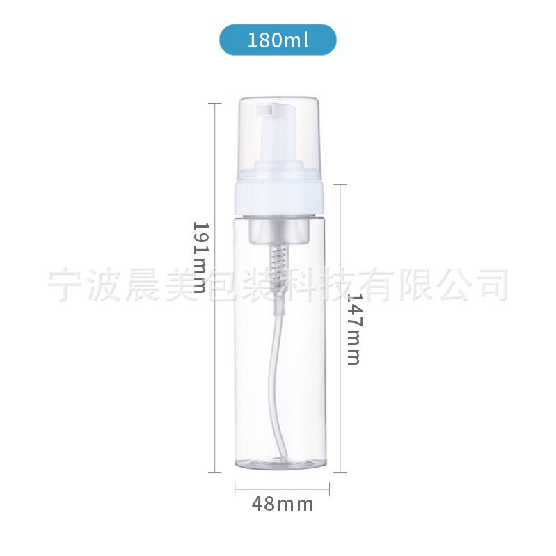 ムースボトル100ml 120ml 150ml 180ml 200ml petプラスチック発泡スチロールポンプボトル泡立て器ボトル|undefined