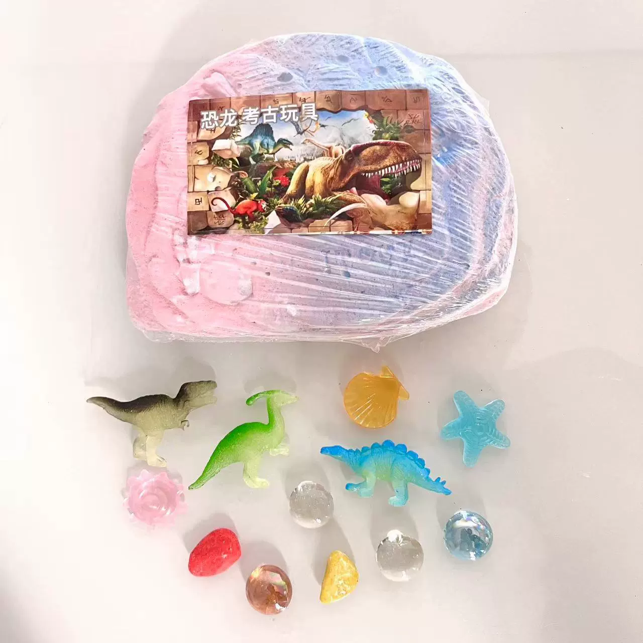 Archeological toy, mermaid, with gem