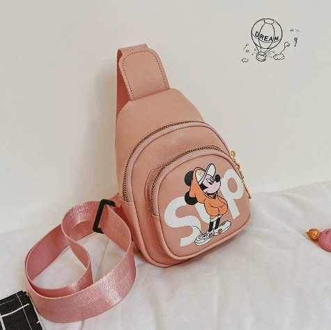 Fuchsia chest bag